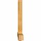 Ekena Millwork Eugene Rough Sawn Timber Gable Bracket, Western Red Cedar, 84"W x 35"H x 4"D x 4"F, 10/12 Pitch GBW084X35X0404EUG00RWR - alternate 2